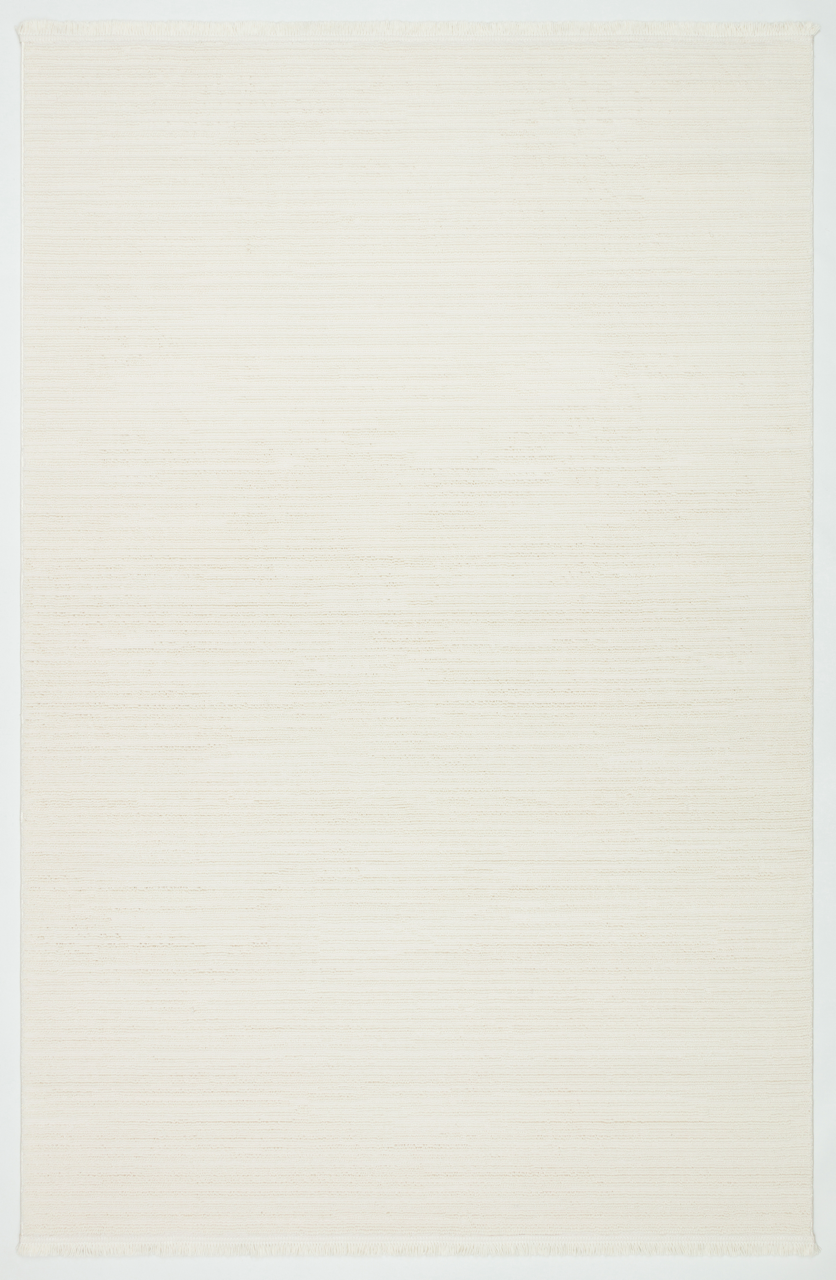 PALERMO C3-KREM Sık Dokuma Modern Geometrik Desenli Salon Koridor Mutfak Halısı