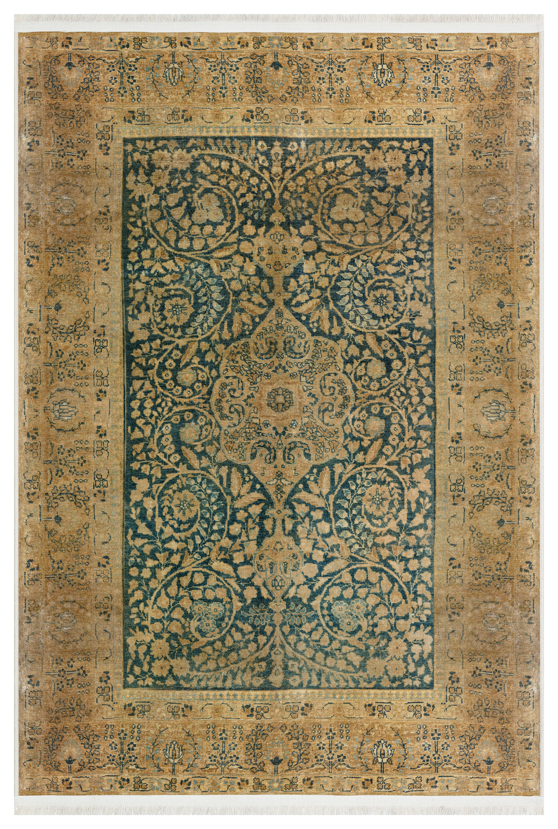 Arte DS001 Vintage Klasik Desenli Dekoratif Dokuma Halı