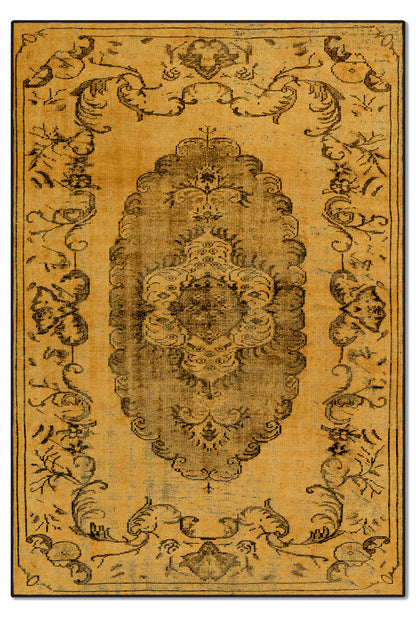 Arte DS002 Vintage Klasik Desenli Dekoratif Dokuma Halı