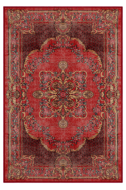 Arte DS006 Vintage Klasik Desenli Dekoratif Dokuma Halı