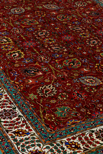 Arte DS022 Klasik Çiçek Figürlü Dekoratif Dokuma Halı