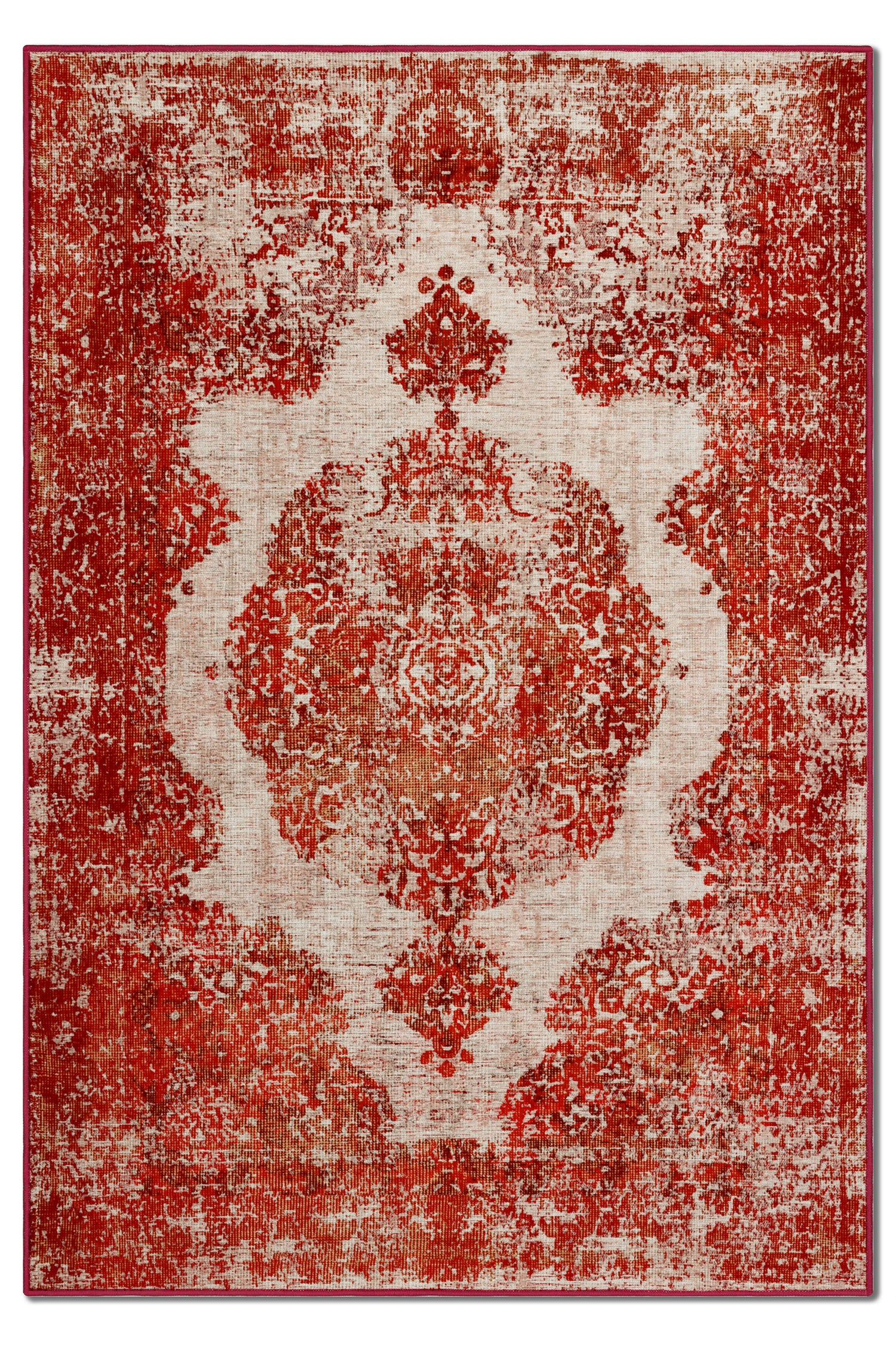 Arte DS039 Vintage Klasik Desenli Dekoratif Dokuma Halı