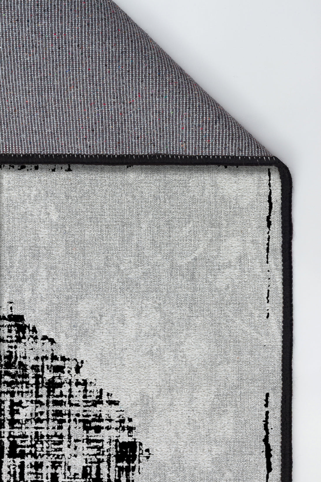 Arte DS048 Vintage Geometrik Desenli Dekoratif Dokuma Halı