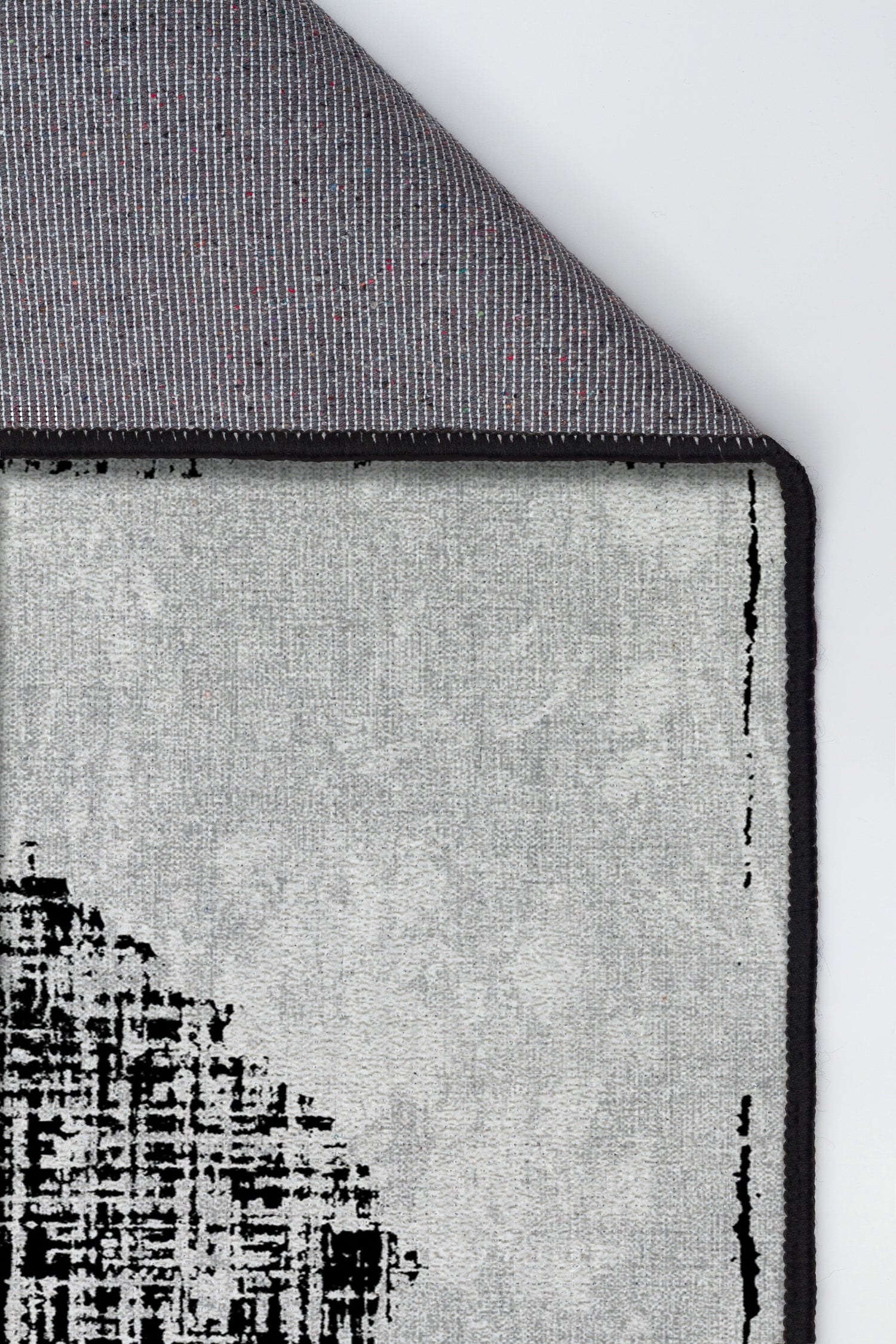 Arte DS048 Vintage Geometrik Desenli Dekoratif Dokuma Halı