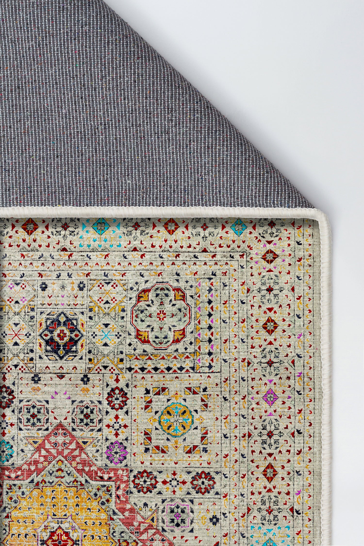 Arte DS210 Vintage Klasik Desenli Dekoratif Dokuma Halı