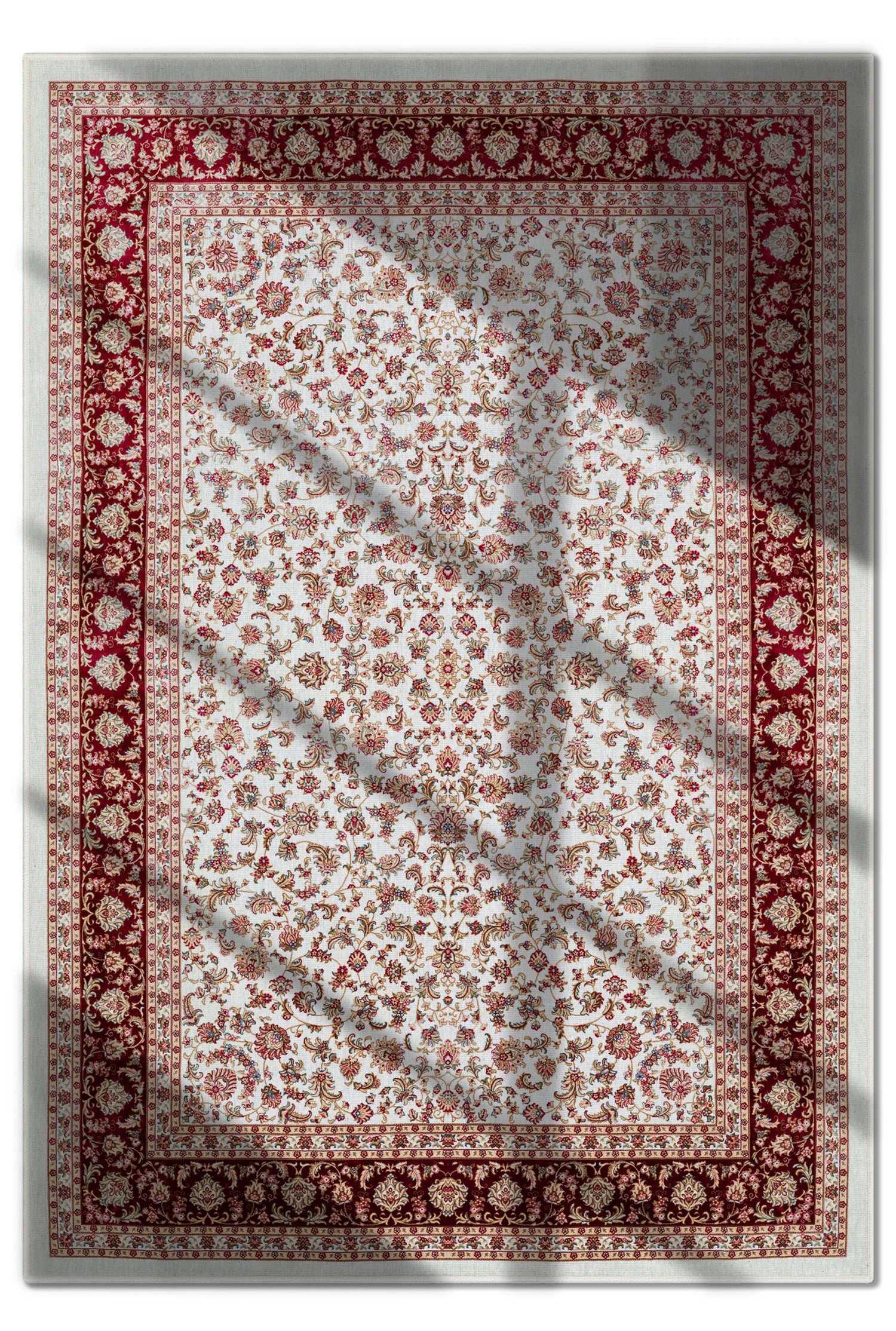 Arte DS247 Klasik Çiçek Figürlü Dekoratif Dokuma Halı