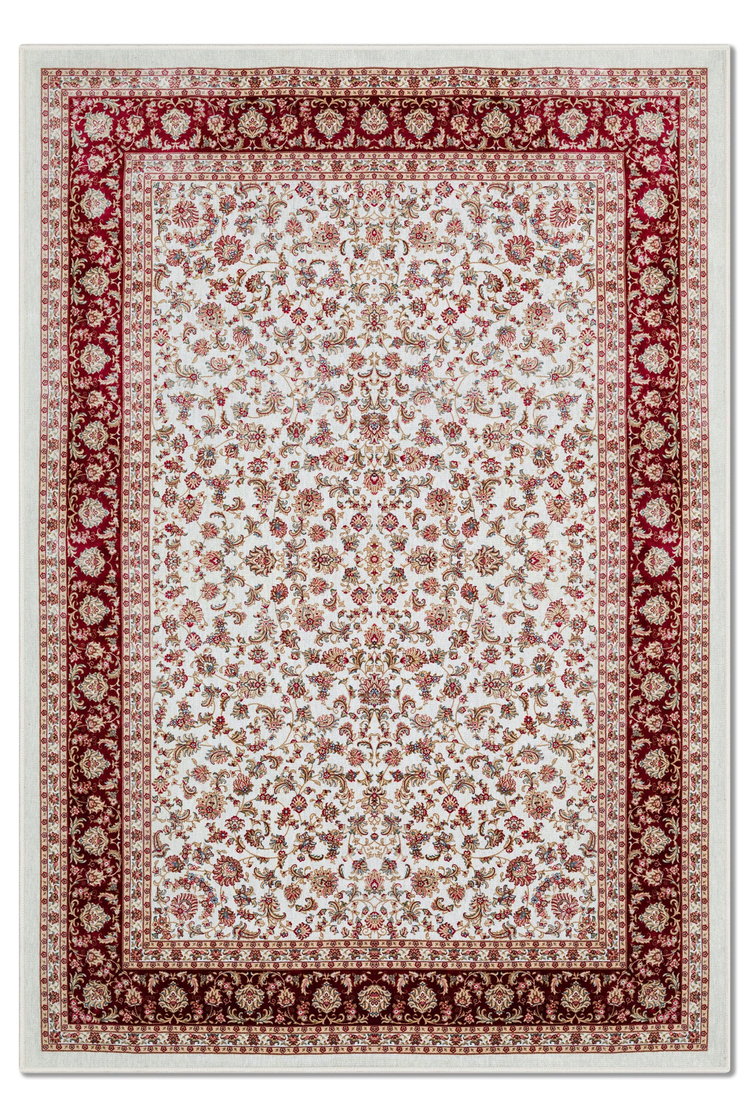 Arte DS247 Klasik Çiçek Figürlü Dekoratif Dokuma Halı