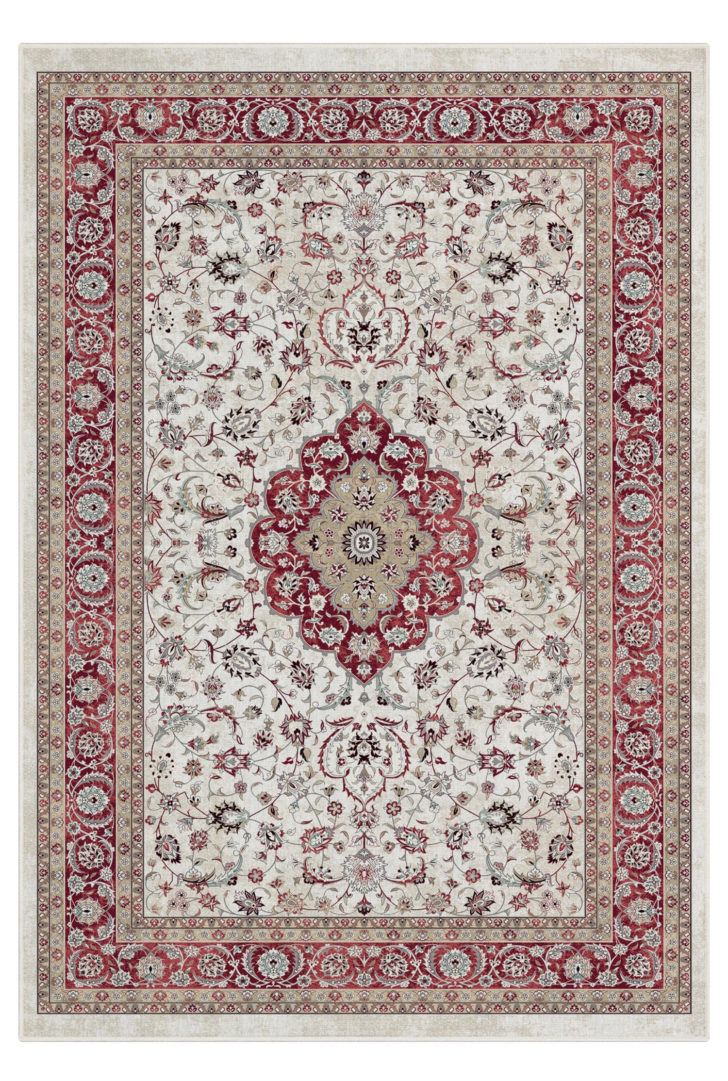 Arte DS282 Klasik Desenli Dekoratif Dokuma Halı