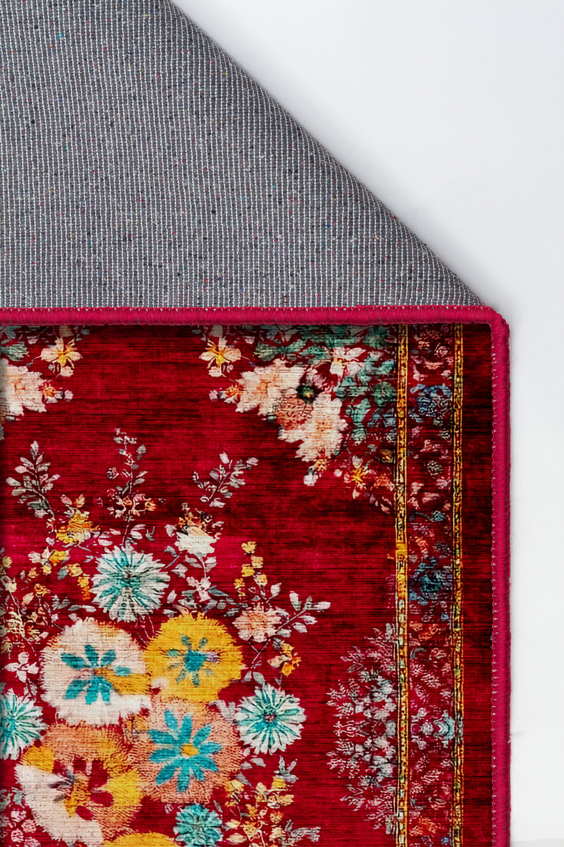 Arte DS303 Çiçekli Klasik Desenli Dekoratif Dokuma Halı