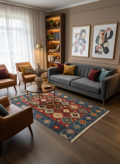 Ethnic ES2 - Ethnic Pattern Turkish Rug