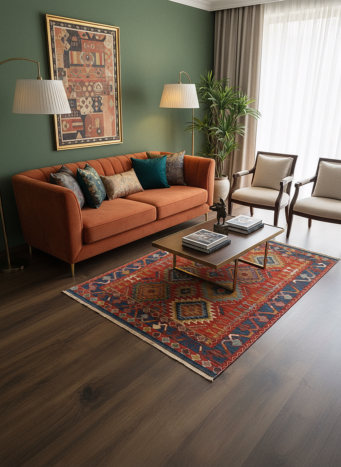 Ethnic ES3 - Ethnic Pattern Turkish Rug