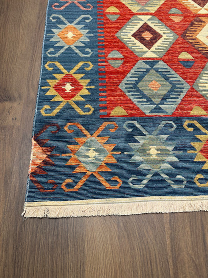 Etnik ES2 - Etnik Desenli Dokuma Kilim Mutfak Balkon Koridor Halısı