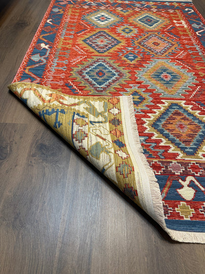 Etnik ES3 - Etnik Desenli Dokuma Kilim Mutfak Balkon Koridor Halısı