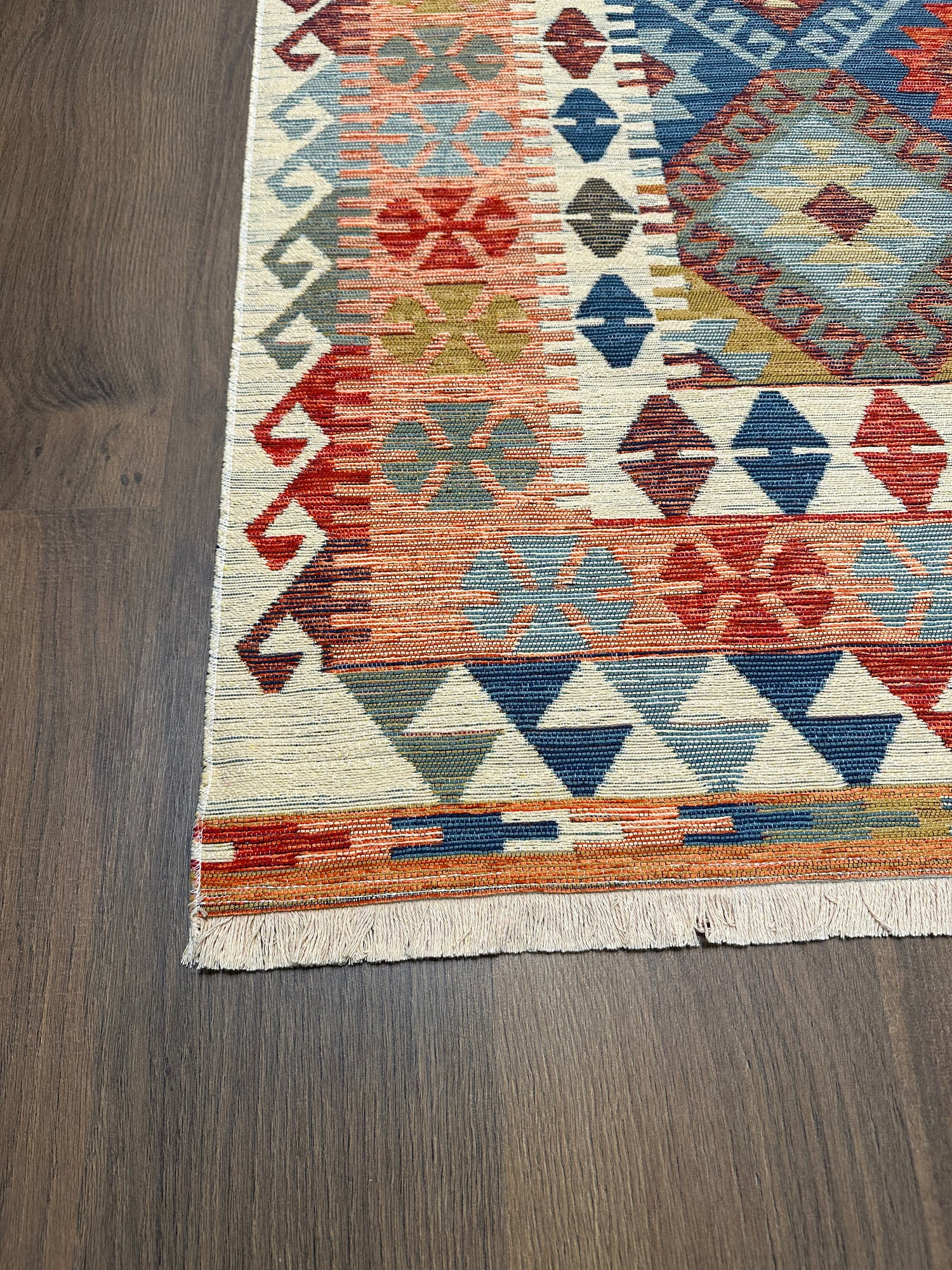 Etnik ES6 - Etnik Desenli Dokuma Kilim Mutfak Balkon Koridor Halısı