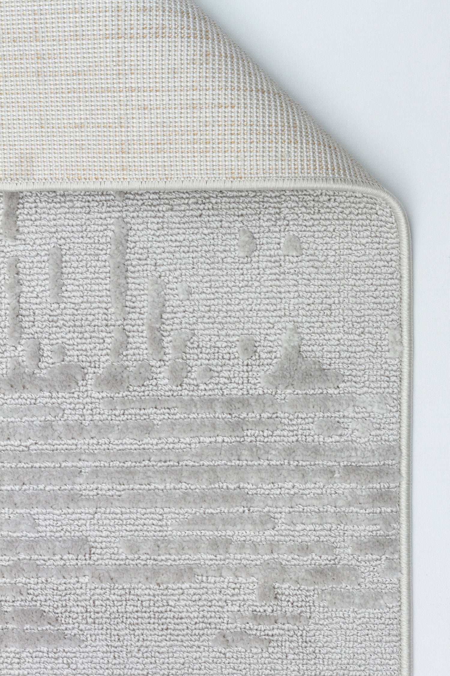 İCON A-5307 GRİ Modern Geometrik Desenli Salon Koridor Mutfak Halısı