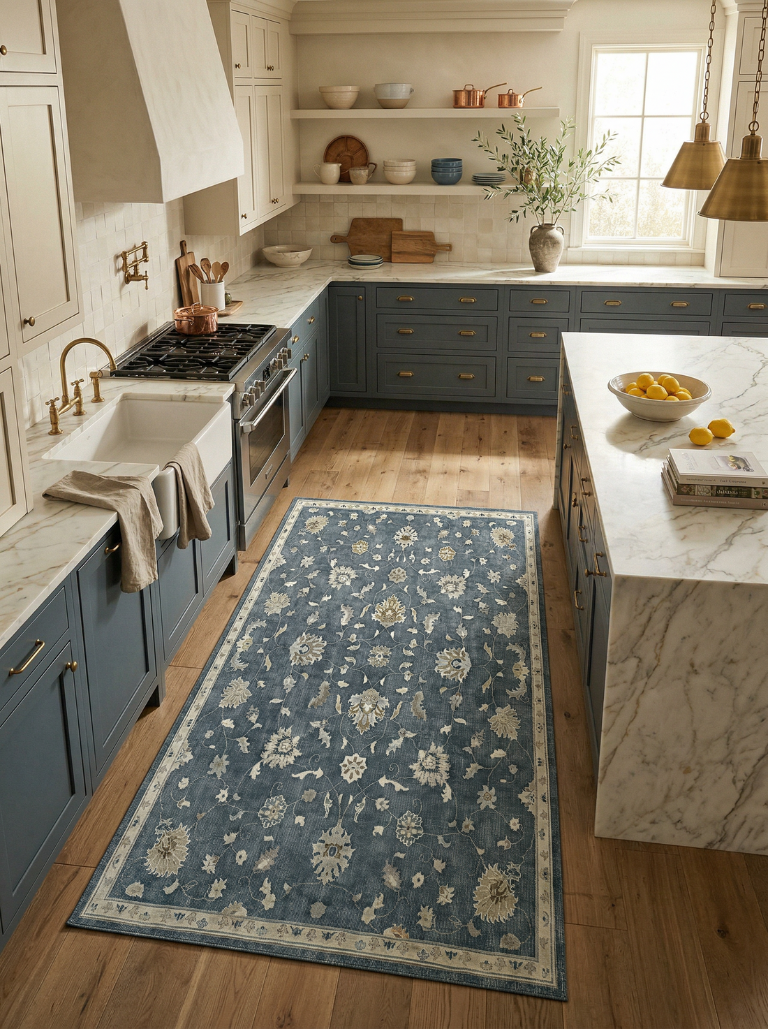 Arte HD020 Vintage Klasik Desenli Dekoratif Dokuma Halı