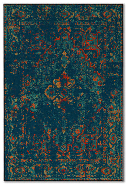 Arte HD014 Klasik Vintage Dekoratif Dokuma Şönil Halı