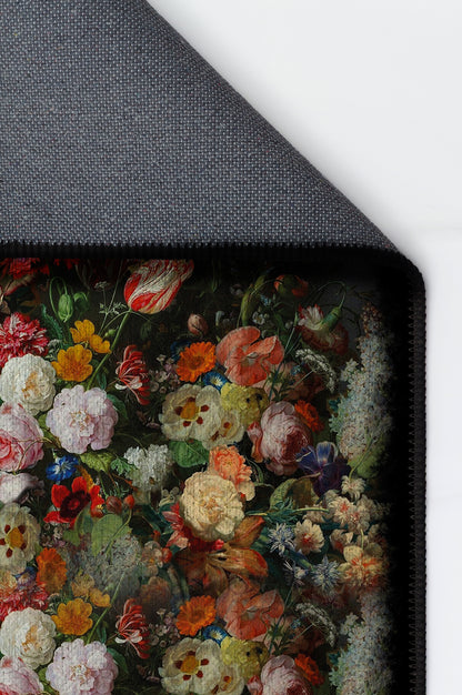 Arte HD017 Çiçek Desenli Dekoratif Dokuma Halı