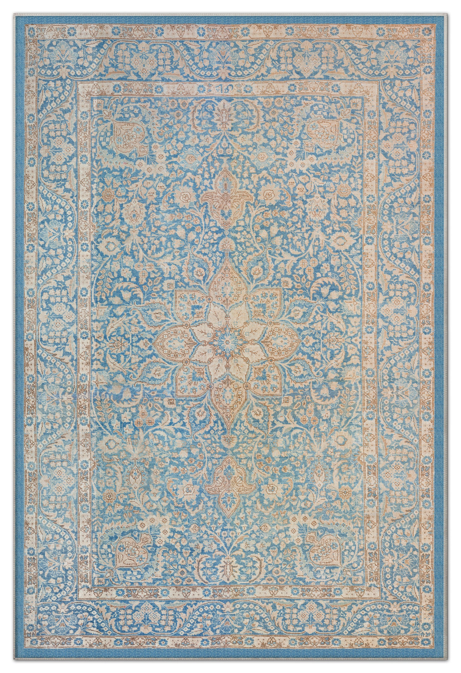 Arte HD019 Vintage Klasik Desenli Dekoratif Dokuma Halı