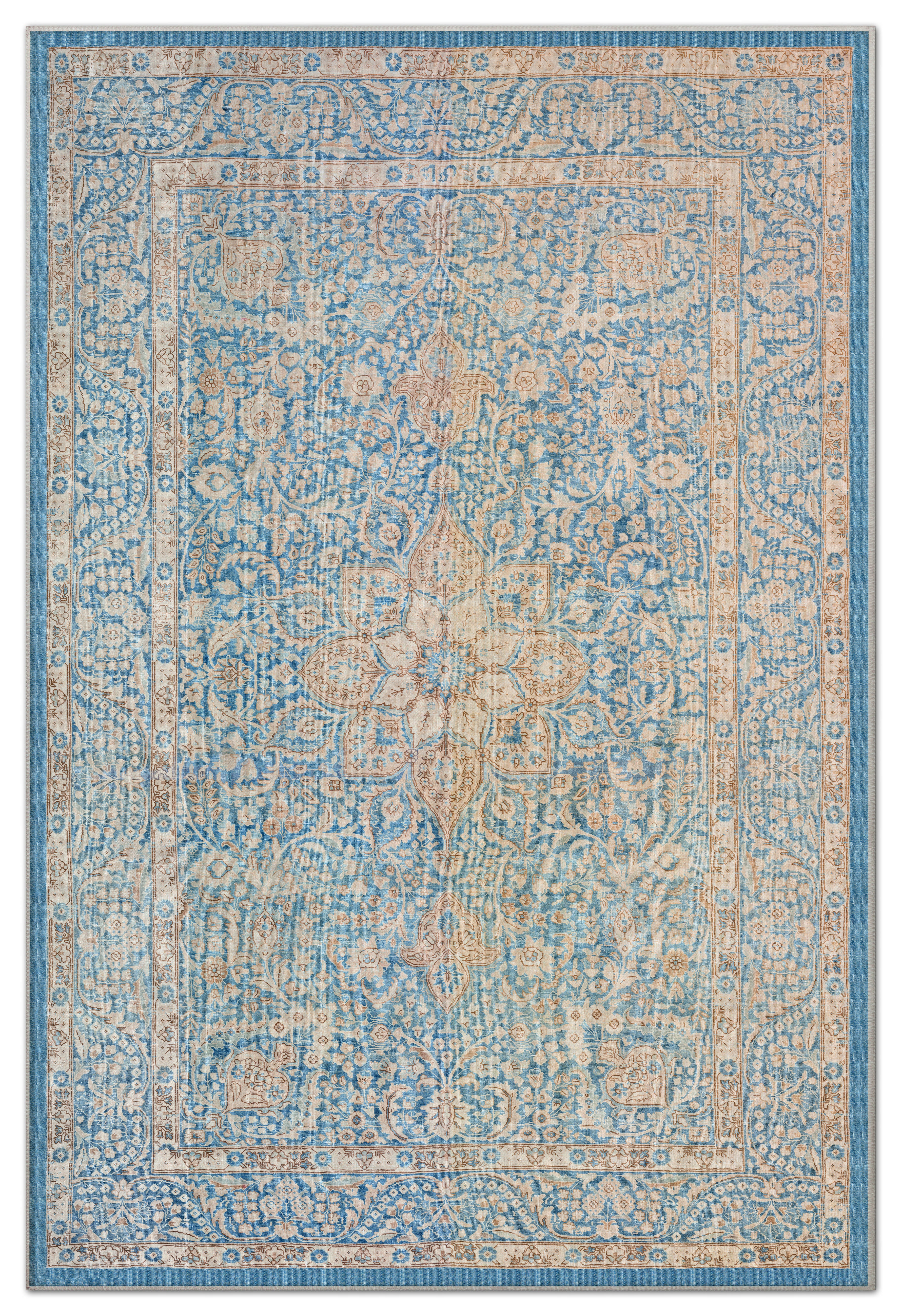 Arte HD019 Vintage Klasik Desenli Dekoratif Dokuma Halı