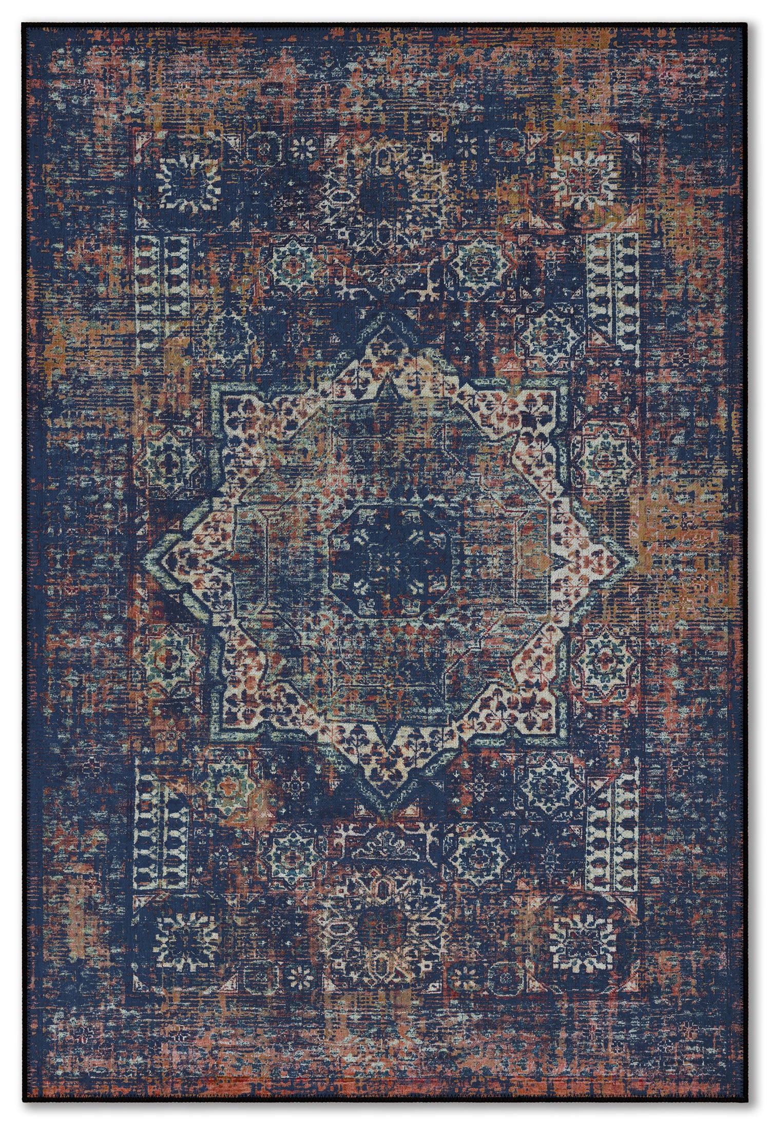 Arte HD021 Vintage Klasik Desenli Dekoratif Dokuma Halı