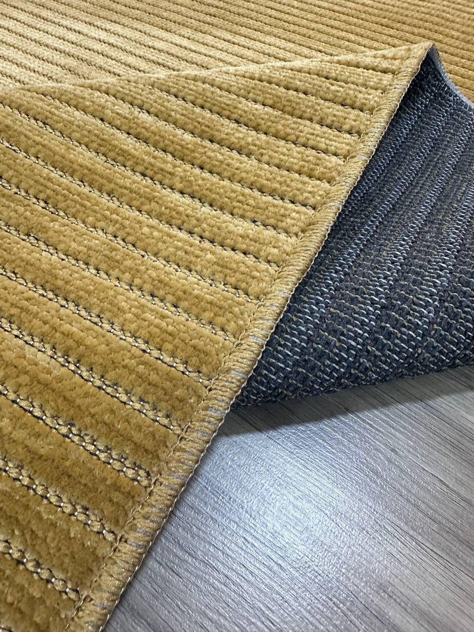 ŞÖNİL LİDYA KAHVE Kaymaz Taban İskandinav Desenli Salon Koridor Mutfak Şönil Kilim Dokuma Halı-KP