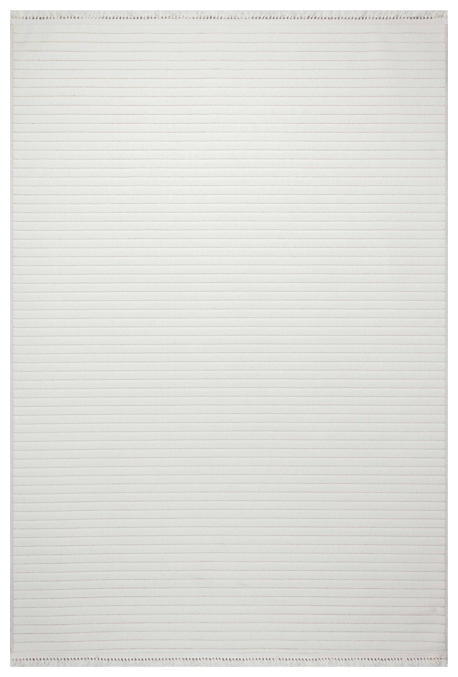 MİLAS T-JP55 KREM Kabartmalı Modern Geometrik Desenli Salon Koridor Mutfak Halısı