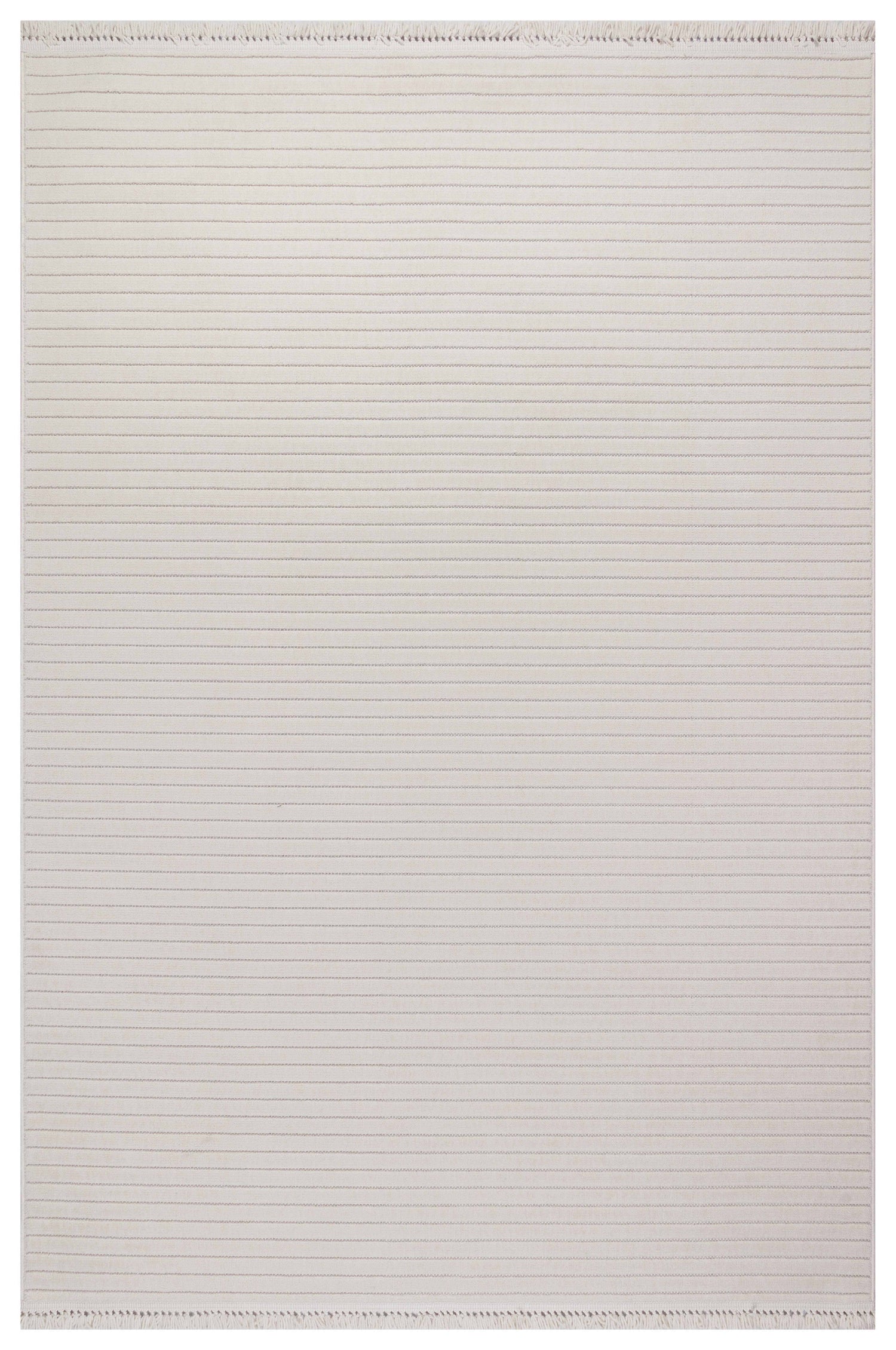 MİLAS T-JP55 BEJ Kabartmalı Modern Geometrik Desenli Salon Koridor Mutfak Halısı