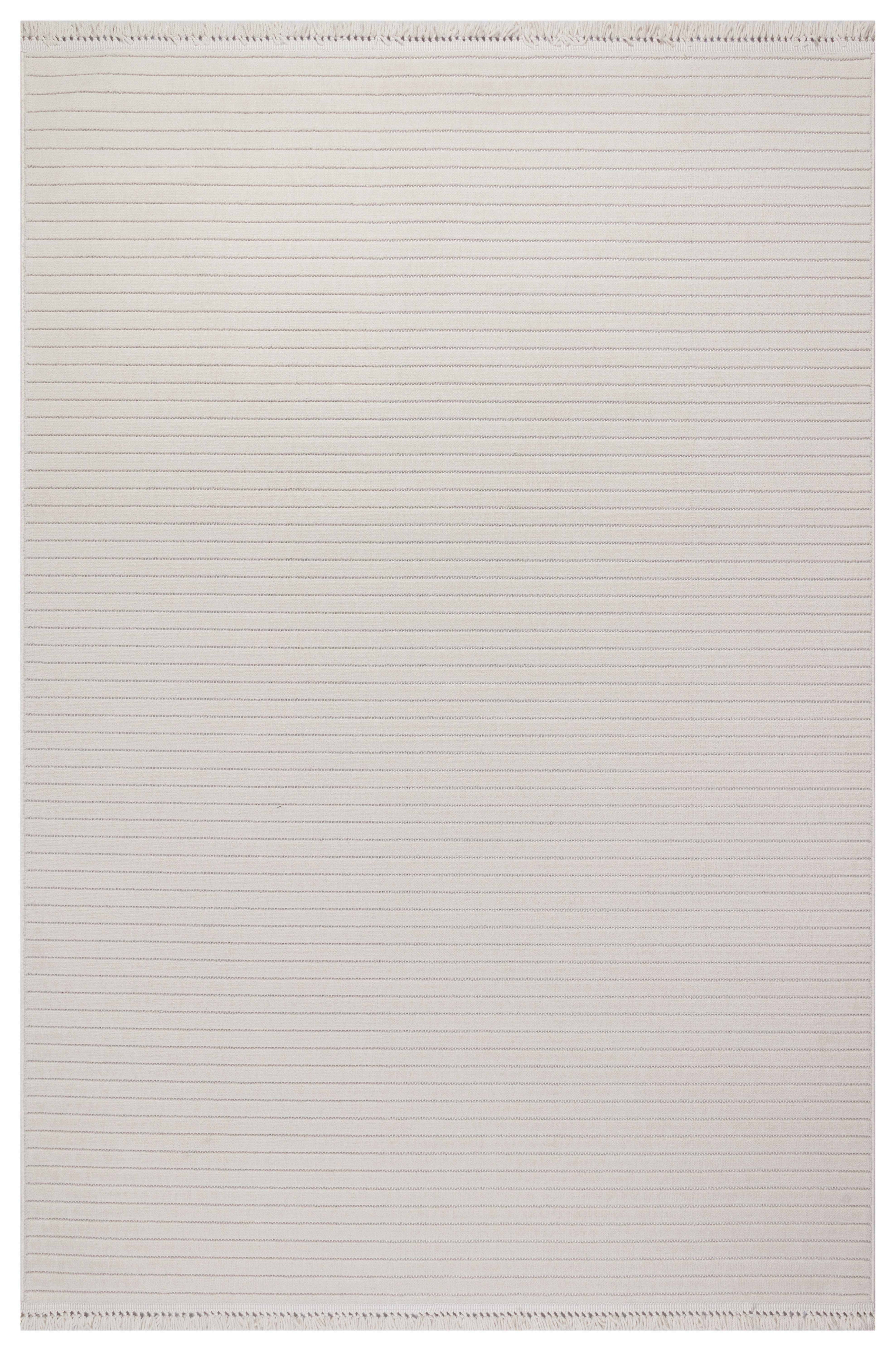 MİLAS T-JP55 BEJ Kabartmalı Modern Geometrik Desenli Salon Koridor Mutfak Halısı