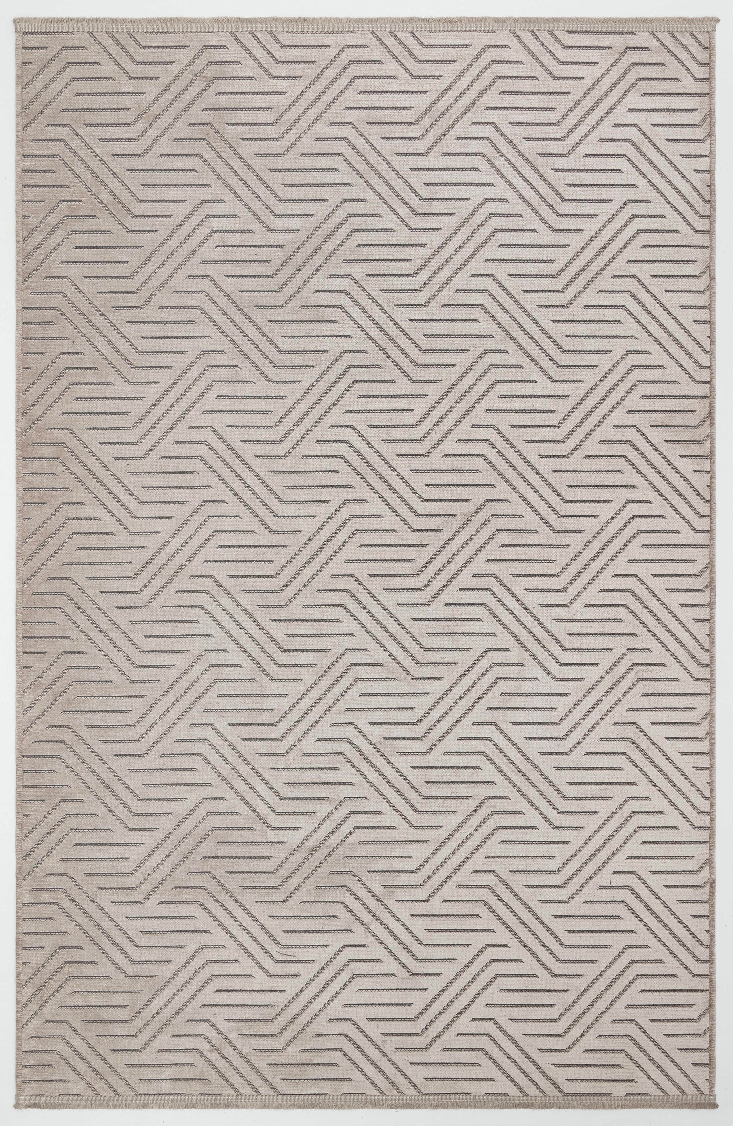 ŞÖNİL PERLA - VİZON Kaymaz Taban Salon Şönil Kilim Dokuma Halı