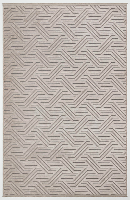 ŞÖNİL PERLA - VİZON Kaymaz Taban Salon Şönil Kilim Dokuma Halı