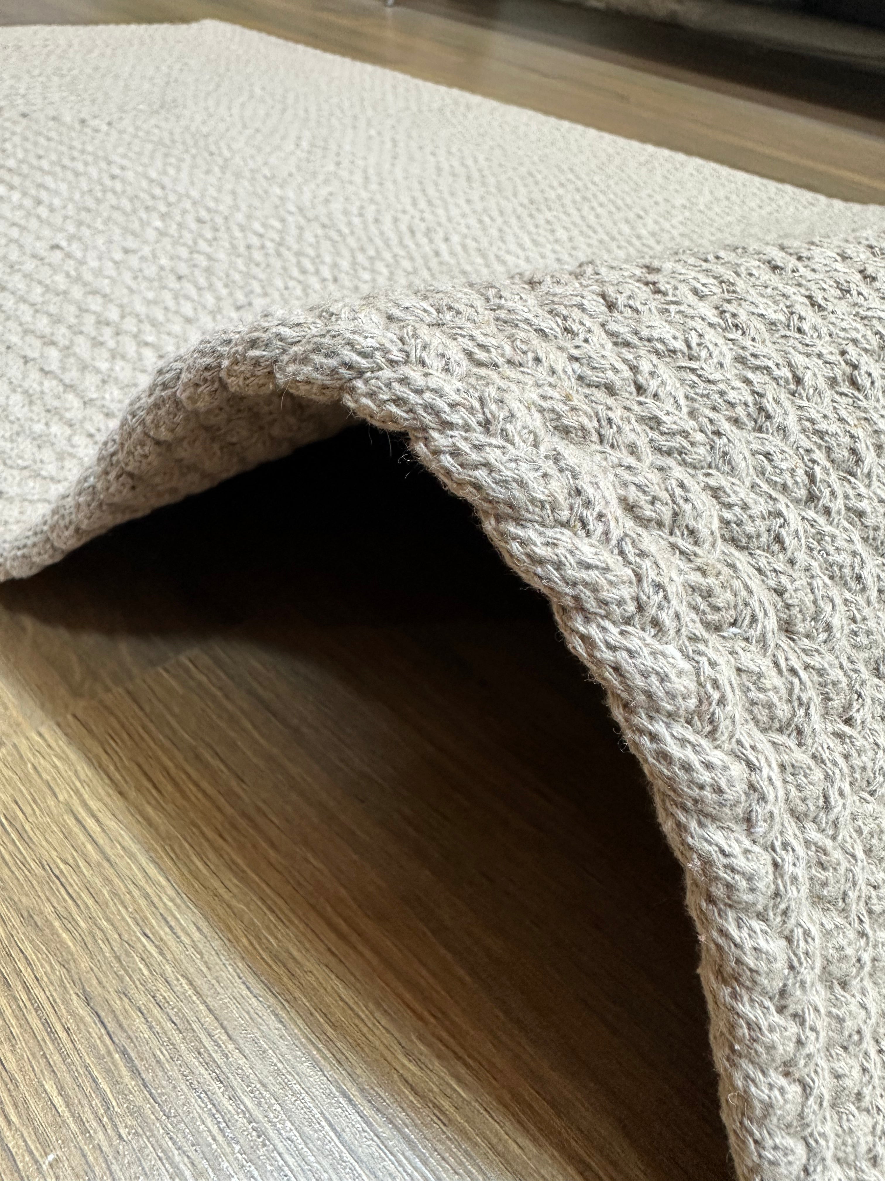 KNİTTED RUG 02 - Knitted Rectangle Rug