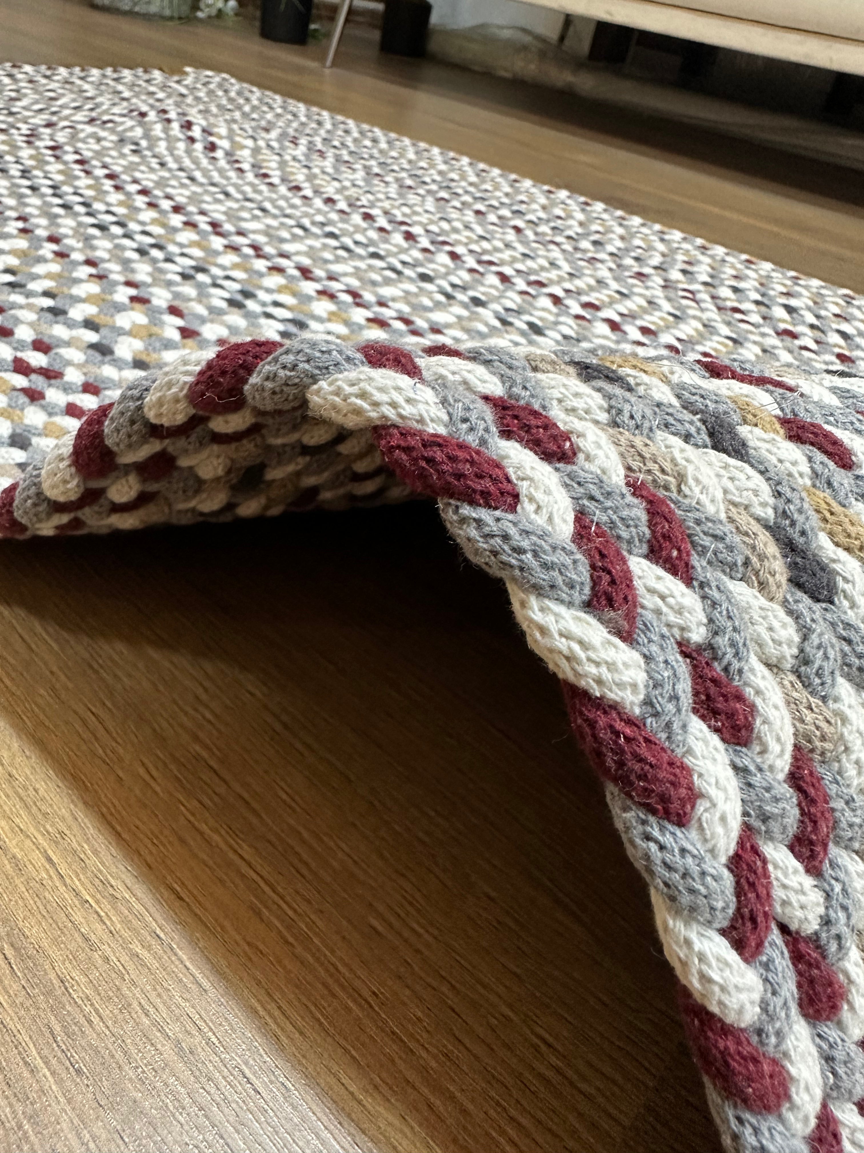 KNİTTED RUG 03 - Knitted Rectangle Rug