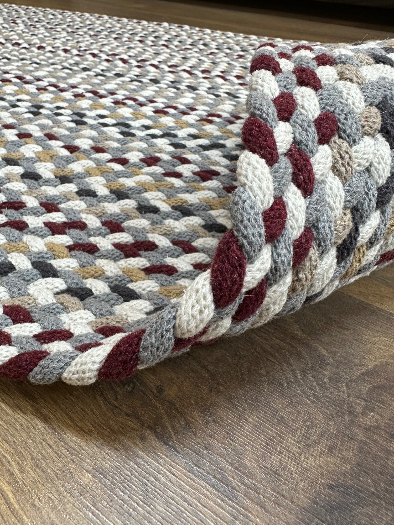 KNİTTED RUG 03 - Knitted Rectangle Rug