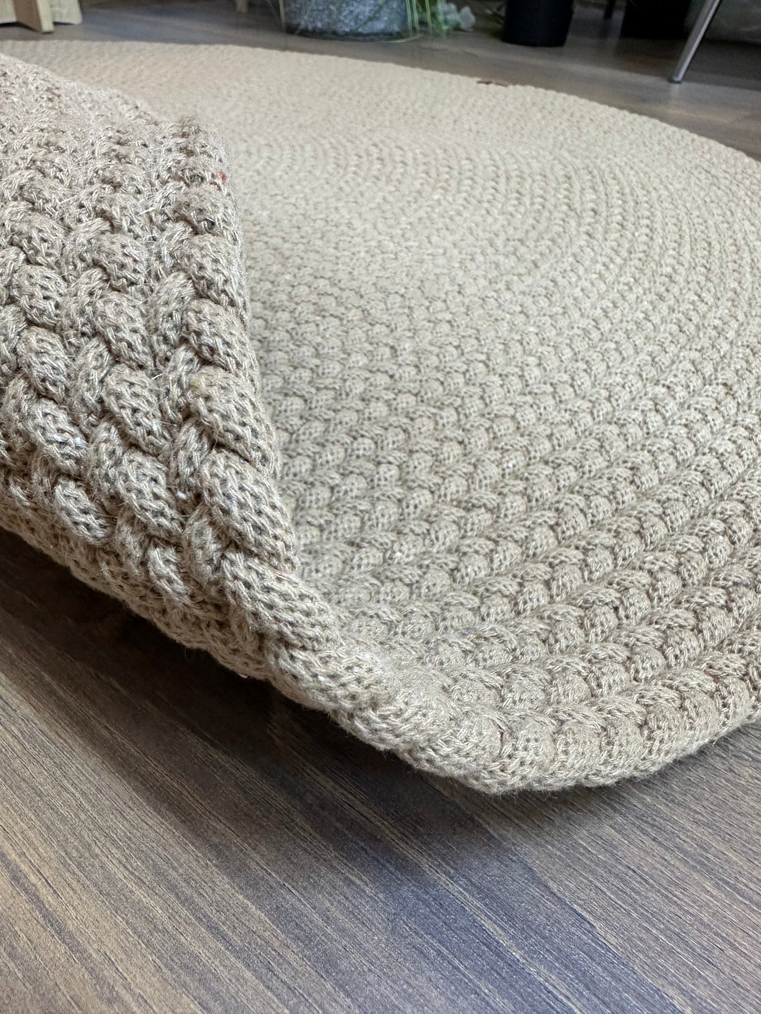 KNİTTED RUG 13 - Knitted Round Rug