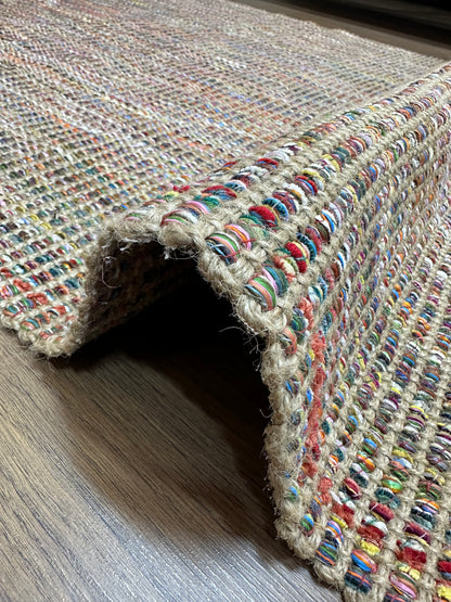 NATURAL JUTE DJ2 - Natural Fibre Jute Rugs