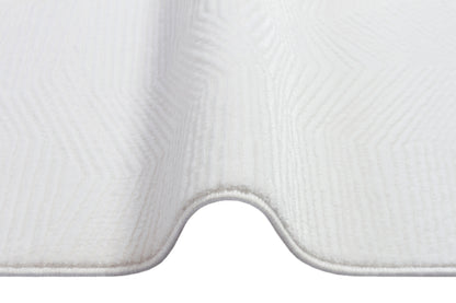 İCON T-OS03 KREM Modern Geometrik Desenli Salon Koridor Mutfak Halısı