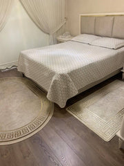 SEDEF SOFT - %100 Pamuk Dokuma Taban Makinede Yıkanabilir Kaymaz Halı