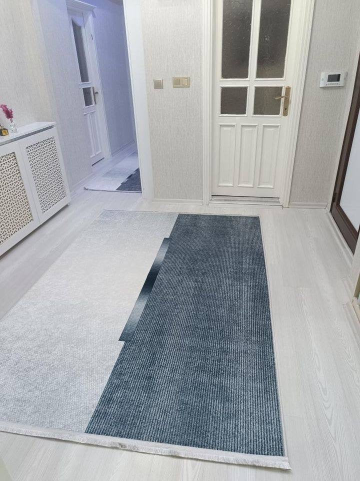 SİNDA-1 - %100 Pamuk Dokuma Taban Makinede Yıkanabilir Kaymaz Halı