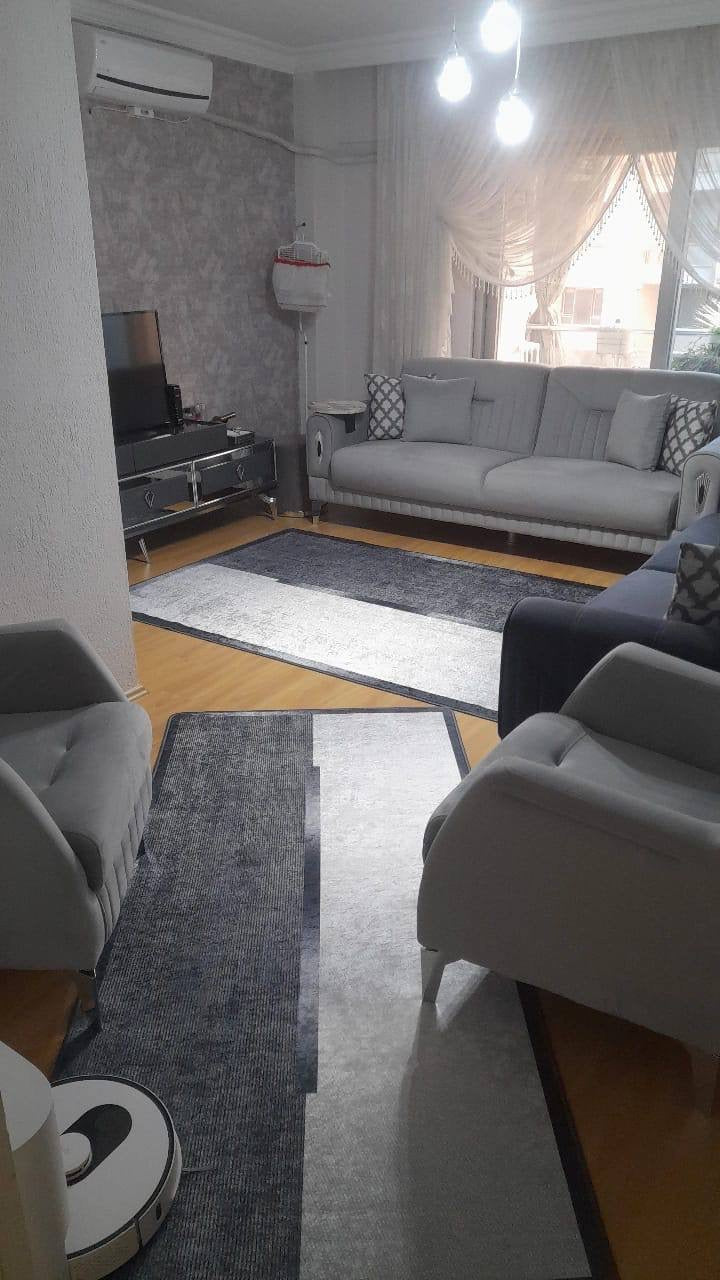 SİNDA FRAME - %100 Pamuk Dokuma Taban Makinede Yıkanabilir Kaymaz Halı