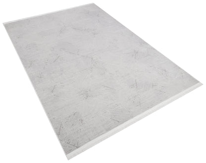İCON T-OS07 GRİ Modern Geometrik Desenli Salon Koridor Mutfak Halısı