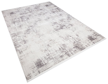 İCON T-RA09 GRİ Modern Geometrik Desenli Salon Koridor Mutfak Halısı