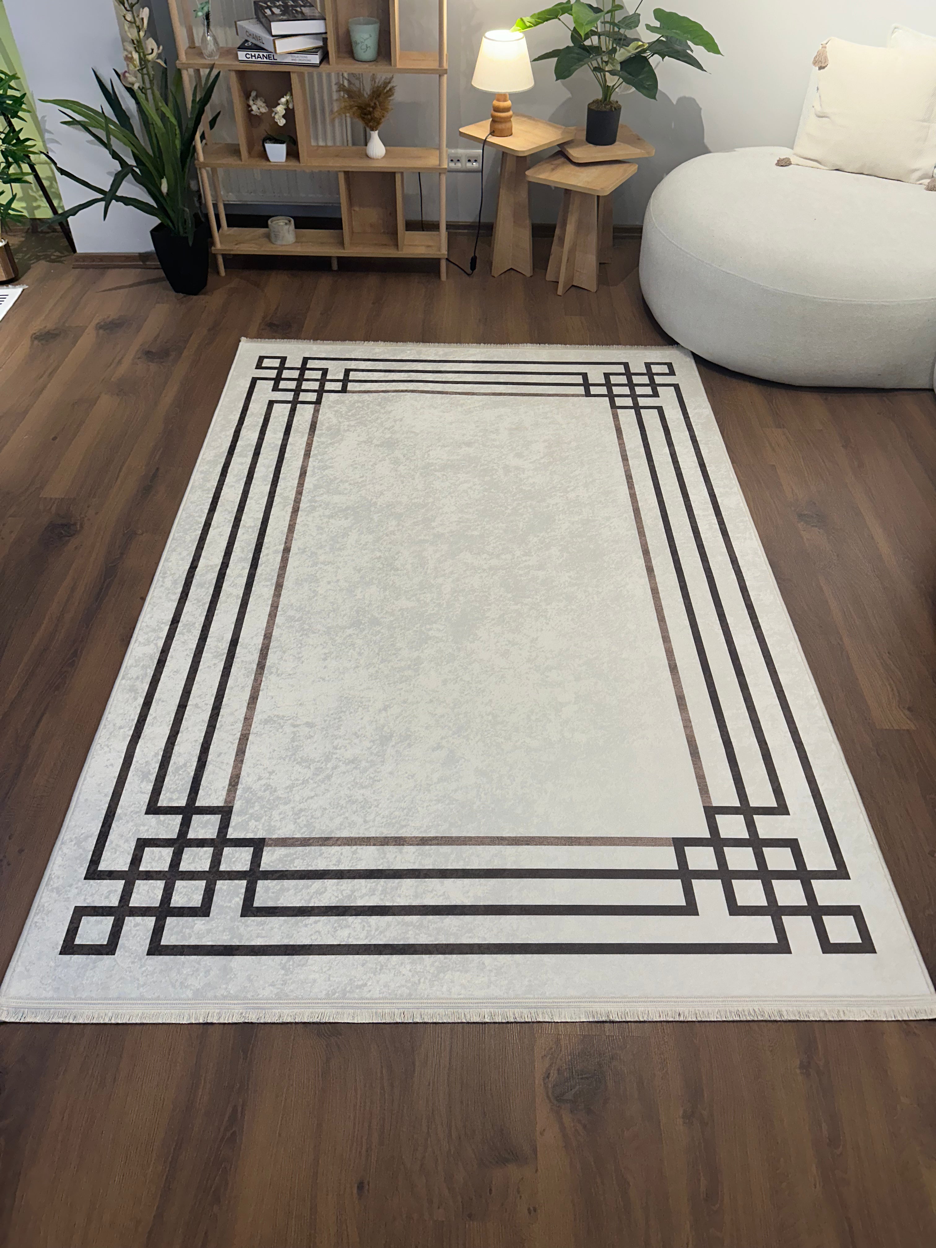 BELEN SOFT - %100 Pamuk Dokuma Taban Makinede Yıkanabilir Kaymaz Halı