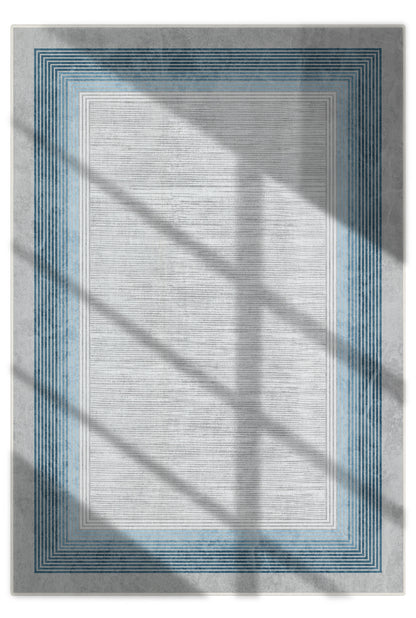 Arte M133-03 Modern Çerçeveli Dekoratif Dokuma Halı