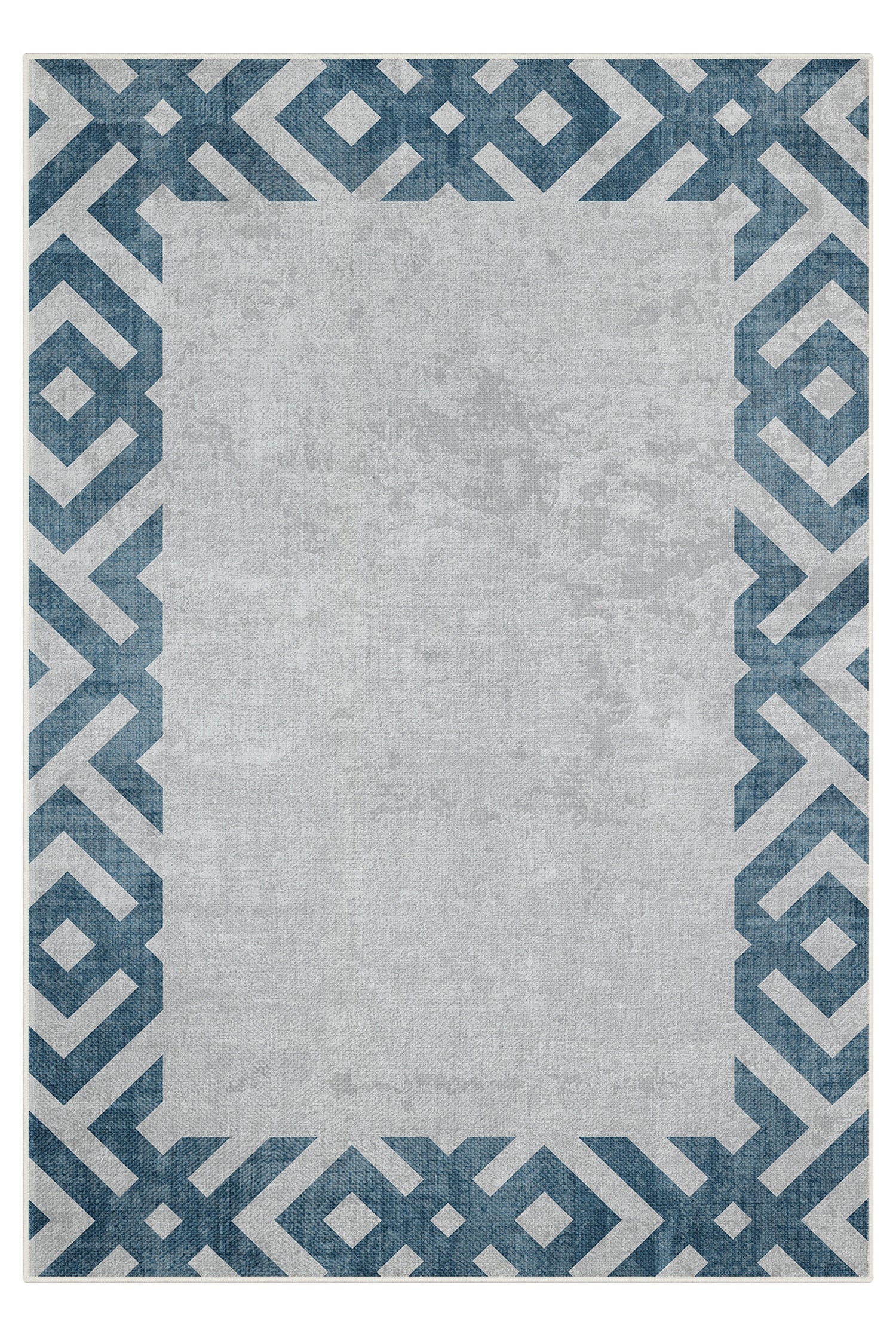 Arte M136-05 Modern Geometrik Desenli Dekoratif Dokuma Halı