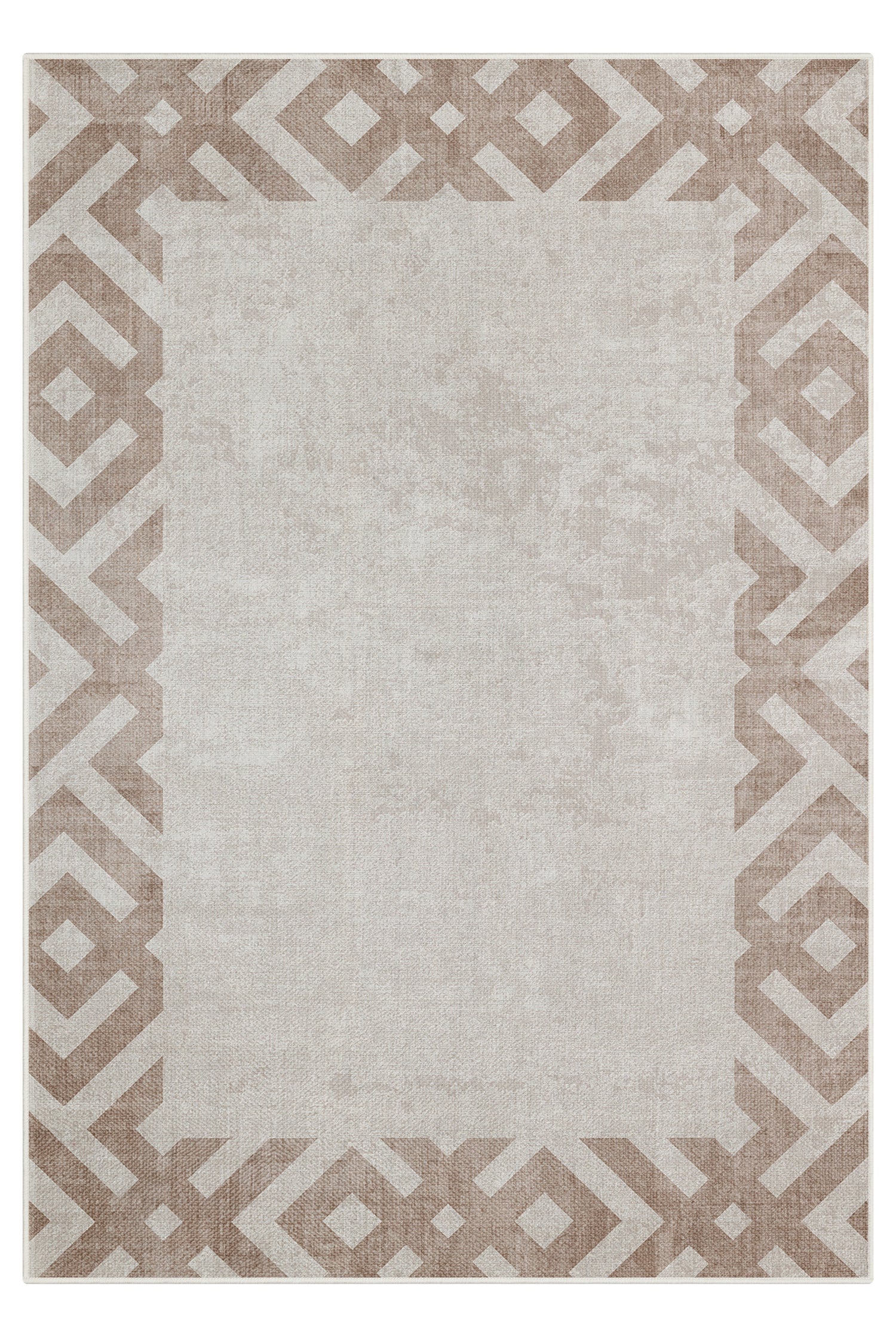 Arte M136-08 Modern Geometrik Desenli Dekoratif Dokuma Halı