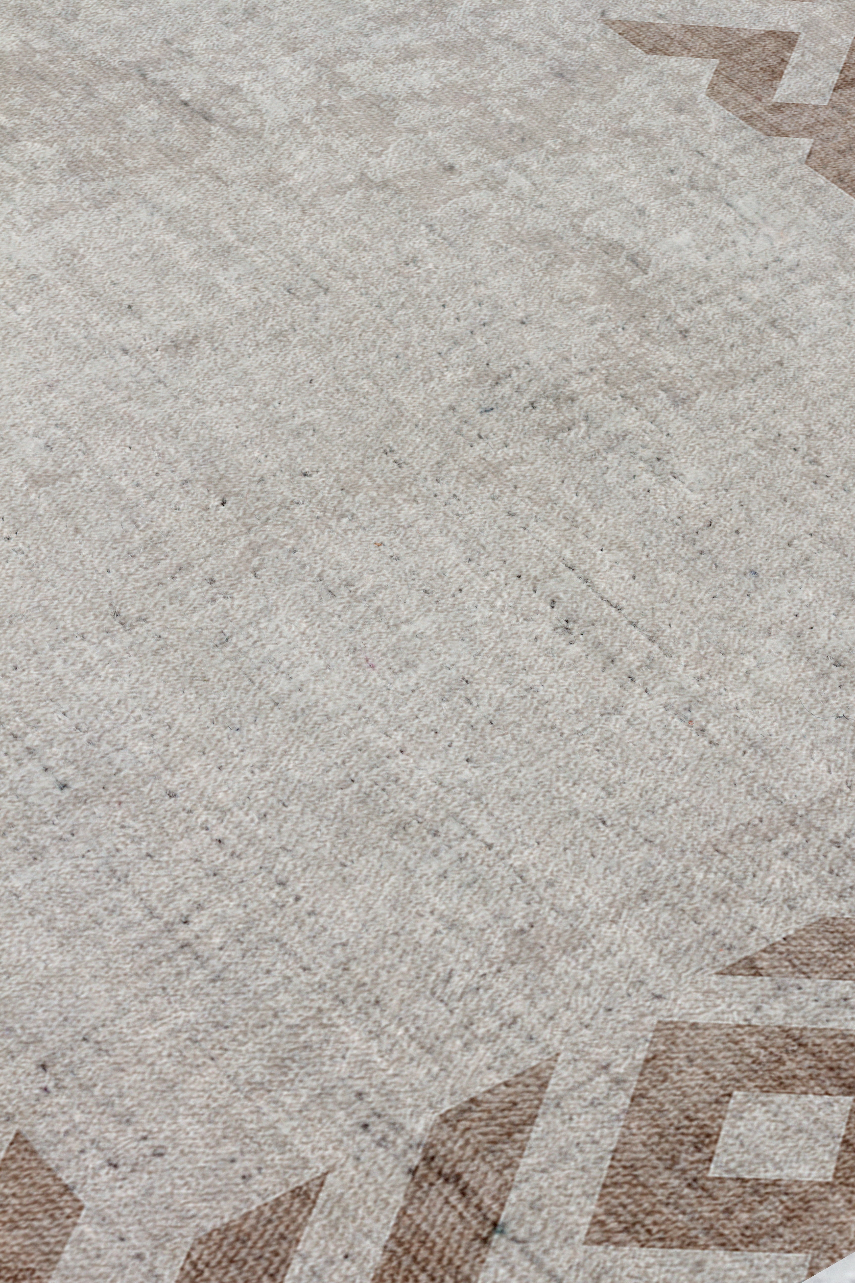 Arte M136-08 Modern Geometrik Desenli Dekoratif Dokuma Halı