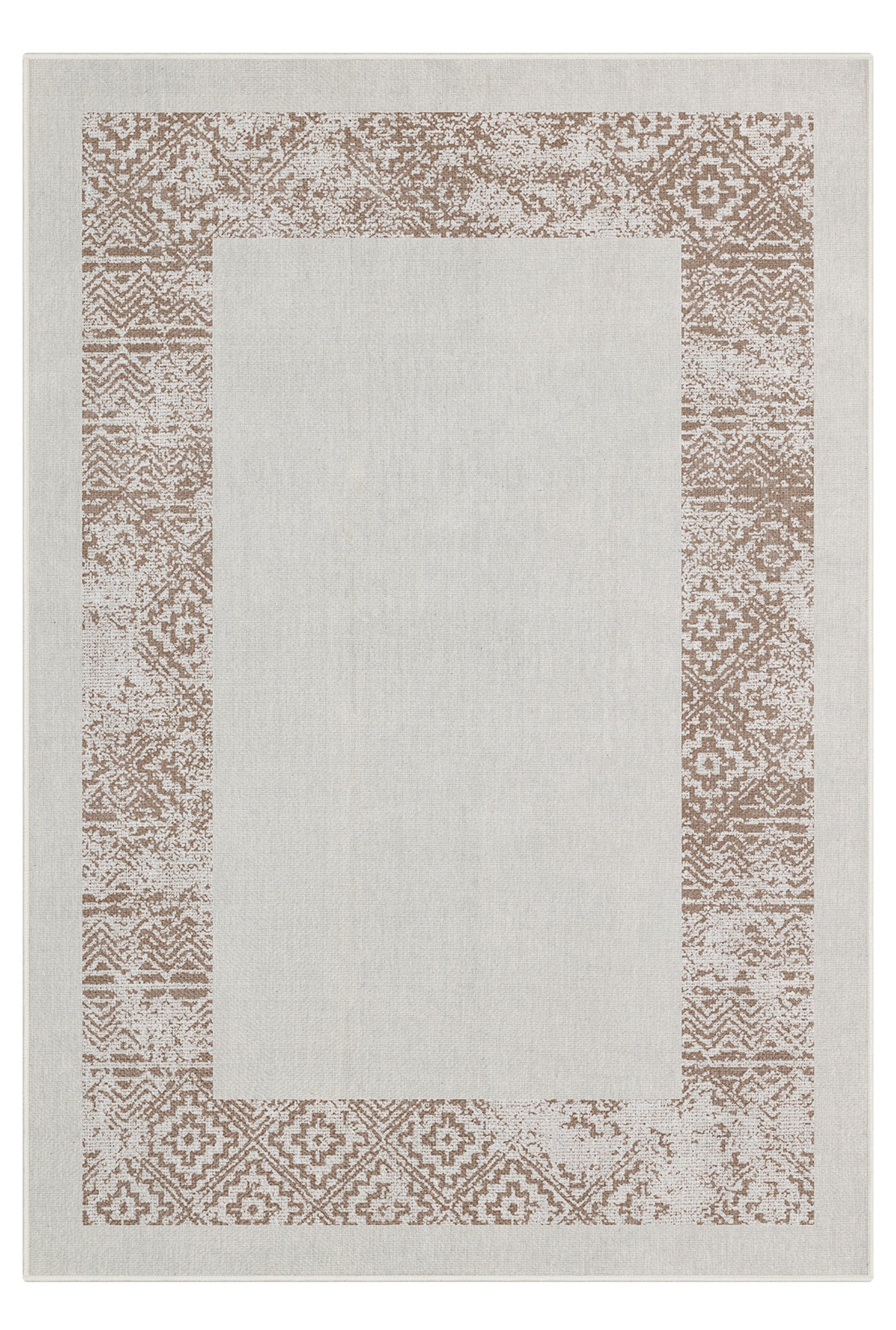 Arte M140-01 Modern Geometrik Desenli Dekoratif Dokuma Halı