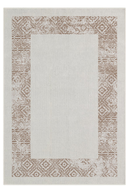 Arte M140-01 Modern Geometrik Desenli Dekoratif Dokuma Halı