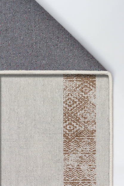 Arte M140-01 Modern Geometrik Desenli Dekoratif Dokuma Halı